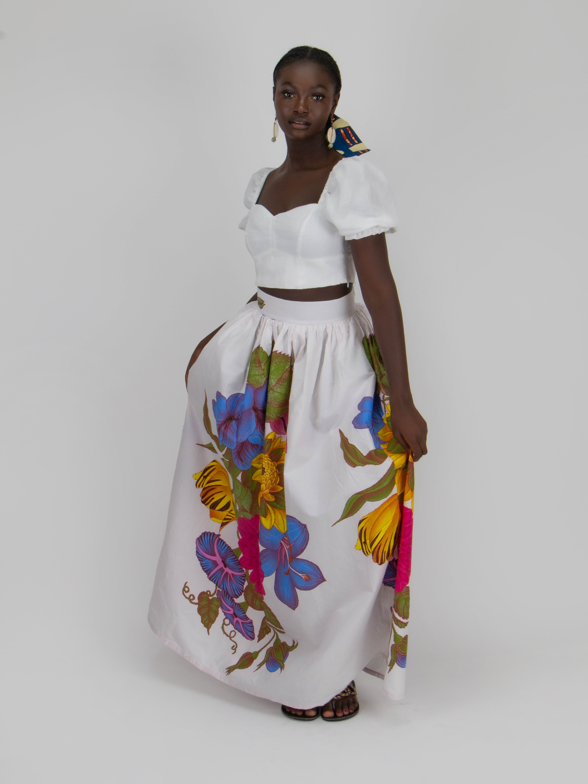 The Jardin Maxi Skirt [size S]