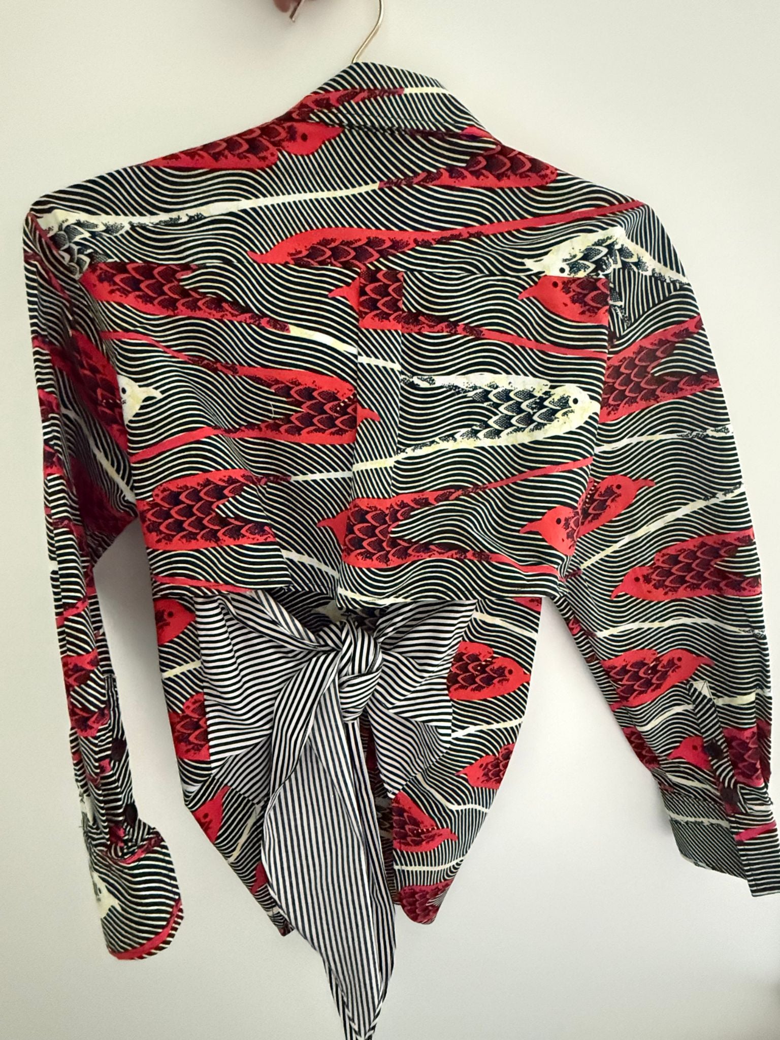 Zuri Mixed Print Shirt