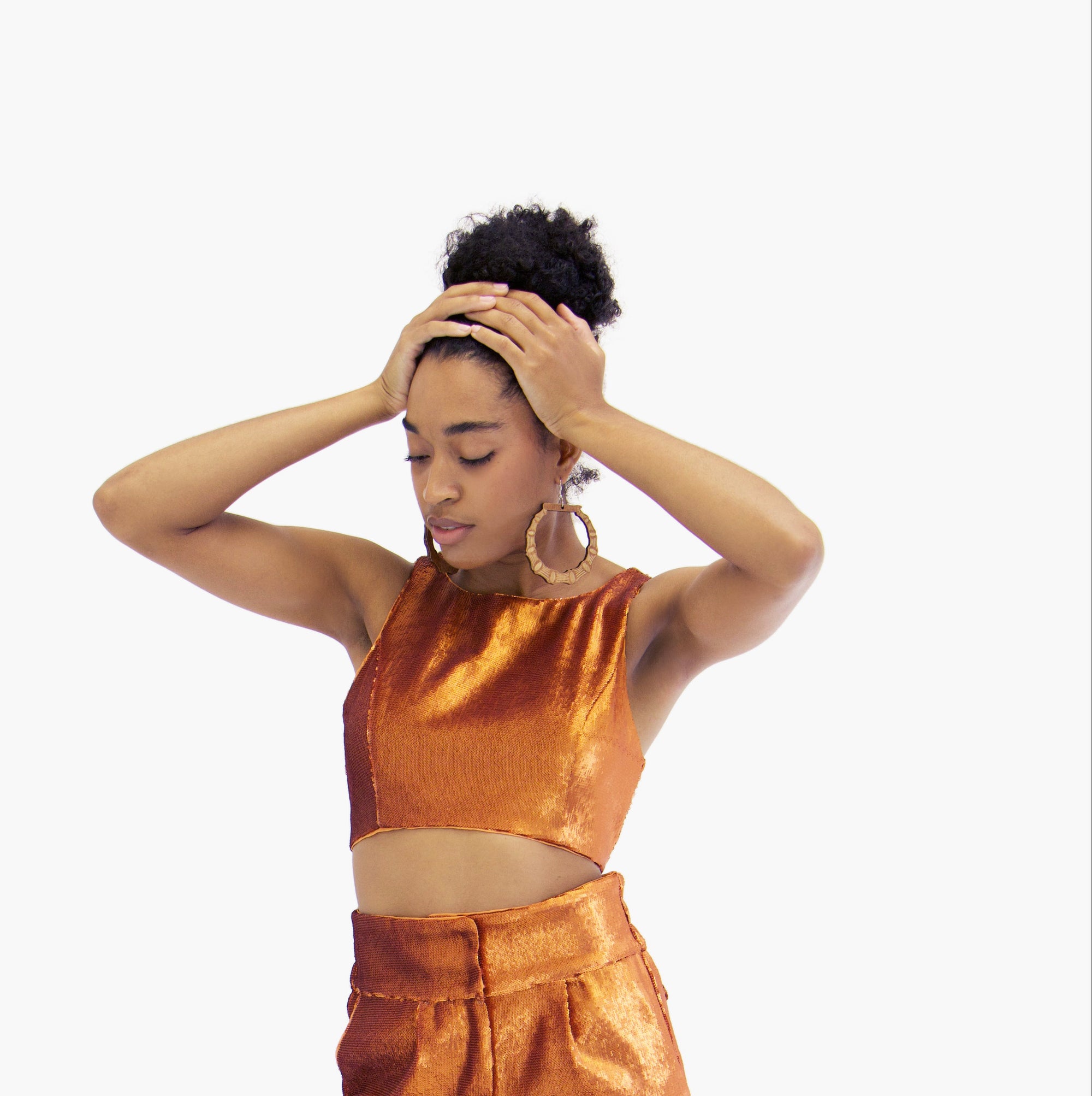 Sequin Crop [Size S]