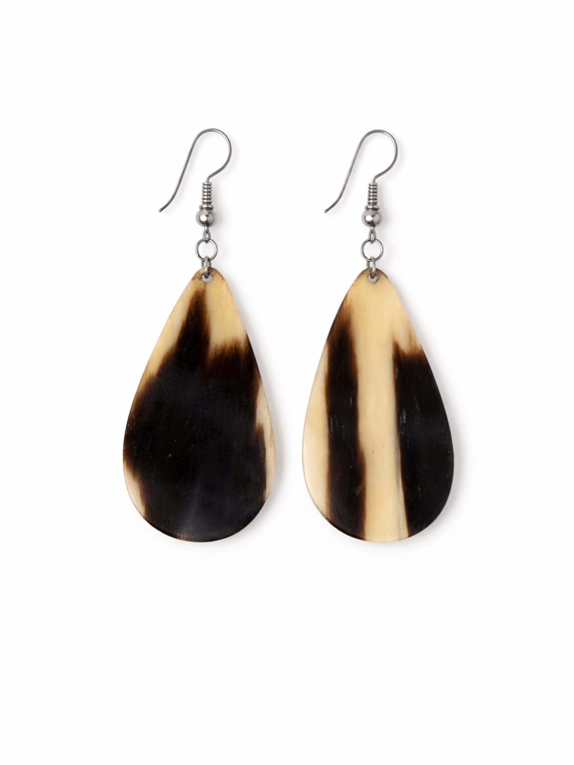 Ivory Tide Horn Drop Earrings